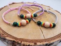 Ruby Zoisite Bracelets