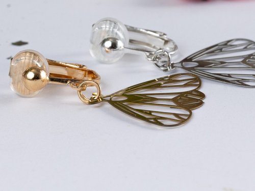 Moth Clip-on Earrings